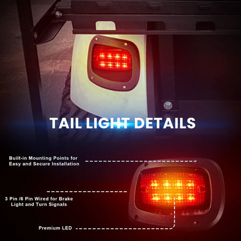 EZGO TXT 2014+ LED Basic Light Kit
