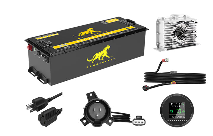 Qomolander 48v - 210ah (EMax) Battery & Installation Kit