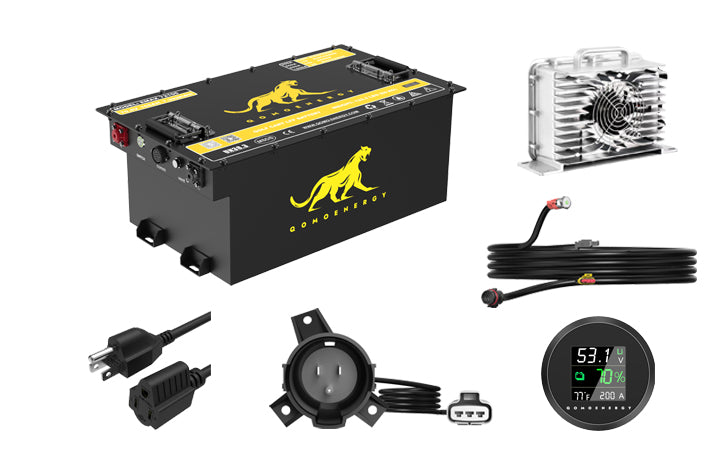 Qomolander 72v - 105ah (EMax) Battery & Installation Kit