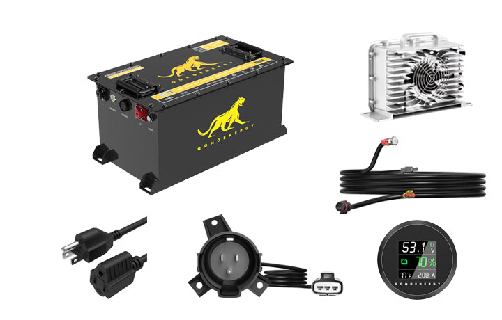 Qomolander 38v - 100ah (Eflow H) Battery & Installation Kit