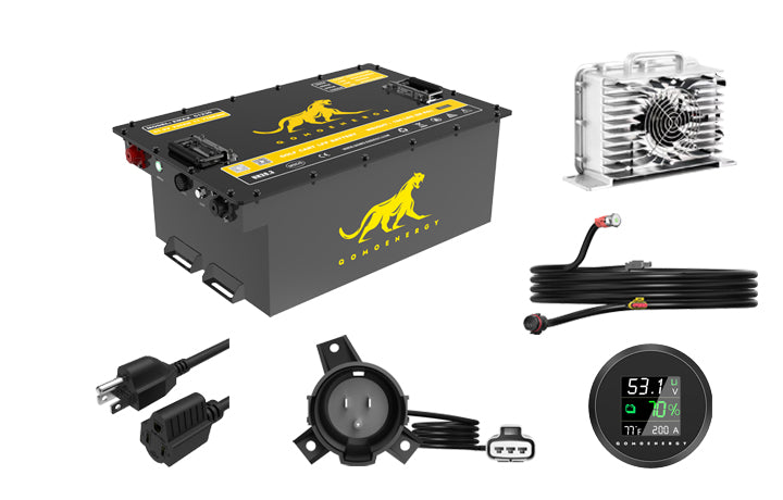 Qomolander 48v - 230ah (EMax) Battery & Installation Kit