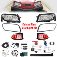 Deluxe Plus LED Light Kit with various components on a white background