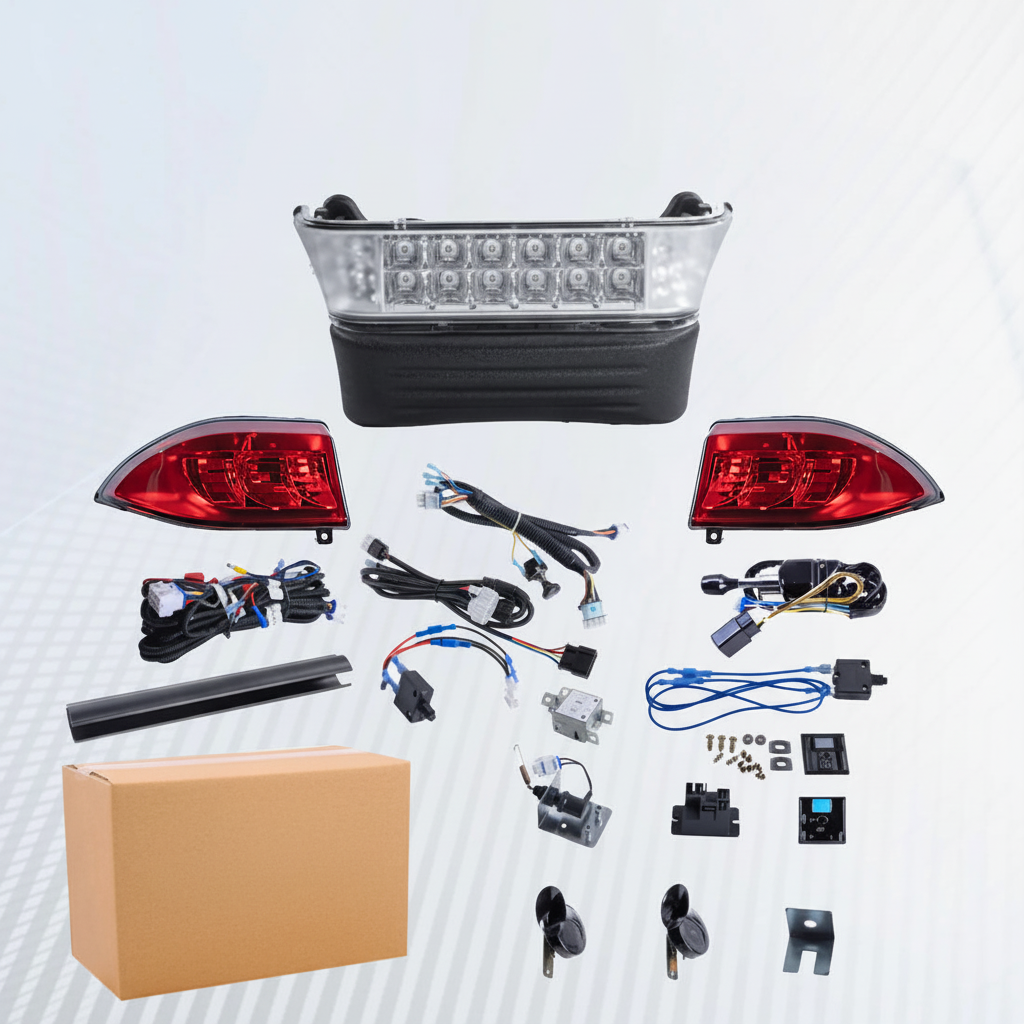 Club Car Precedent LED Deluxe Light Kit - Headlights, Tail Lights ...