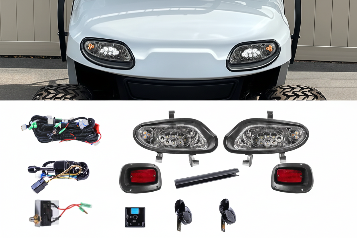 EZGO TXT 2014+ LED Deluxe Light Kit