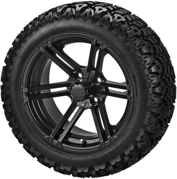 14" Yukon Matte Black Wheel Lifted Tire